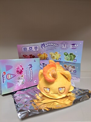 Aphmau MEEMEOWS Unicorn    LIMITED EDITION ORANGE SHERBET Cat NEW    