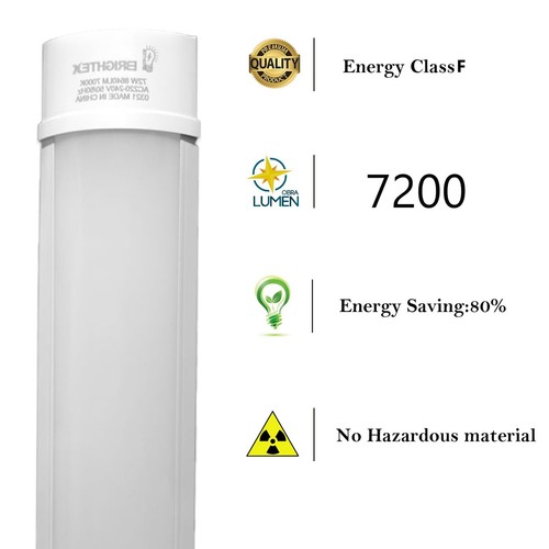 LED BATTEN LIGHT 4FT 5FT 6FT TUBE STRIP LAMP CEILING WORKSHOPS 6500K-4000K - Picture 20 of 24