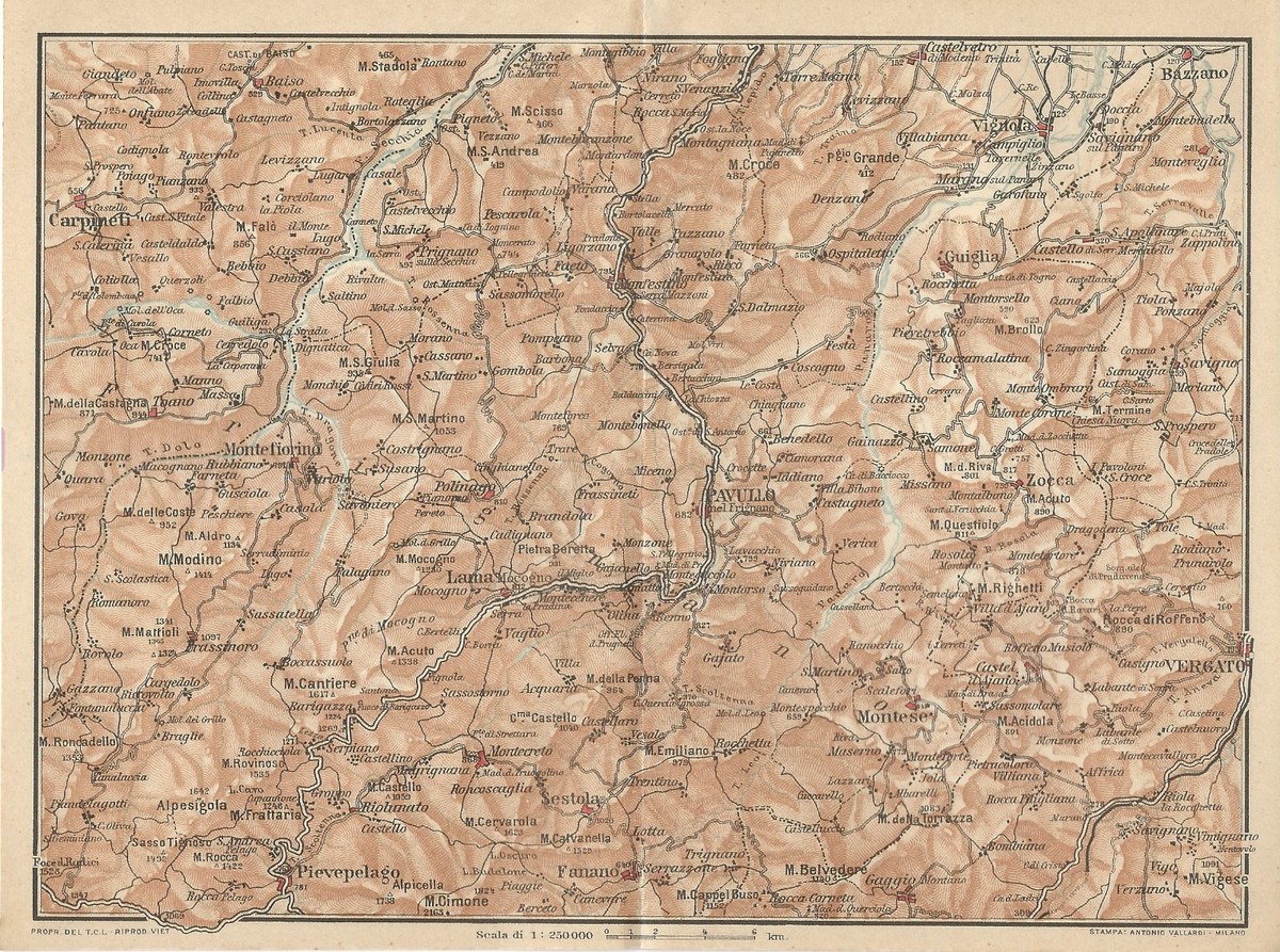 mappa di modena e provincia