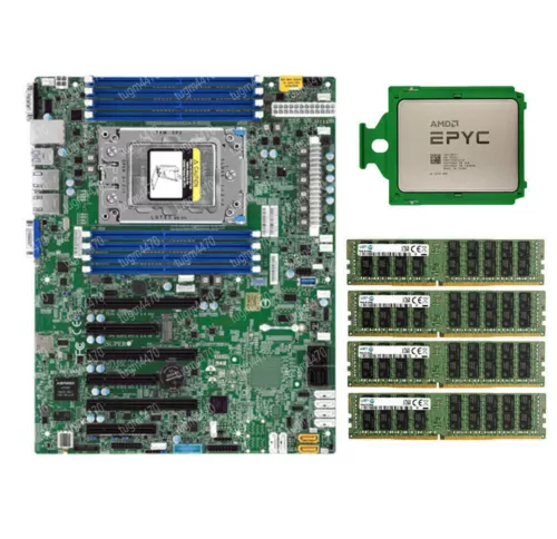 AMD EPYC 7502 CPU + Supermicro H11SSL-I + 2133P RAM Multiple options