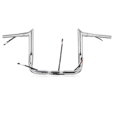 Prewired Street Electra Glide Handlebar for 2016-2023 Harley Ultra Limited 12-in