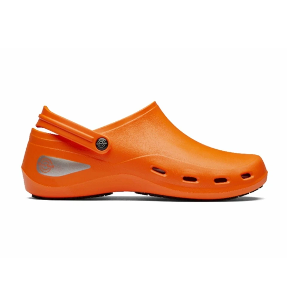 Toffeln WearerTech Invigorate Washable Clogs Nurses Comfortable Shoe Orange 2-13