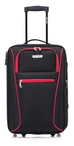 55x35x20 Ryanair EasyJet Suitcase Soft Luggage Lightweight 2 Wheel Travel Cabin - Picture 10 of 48