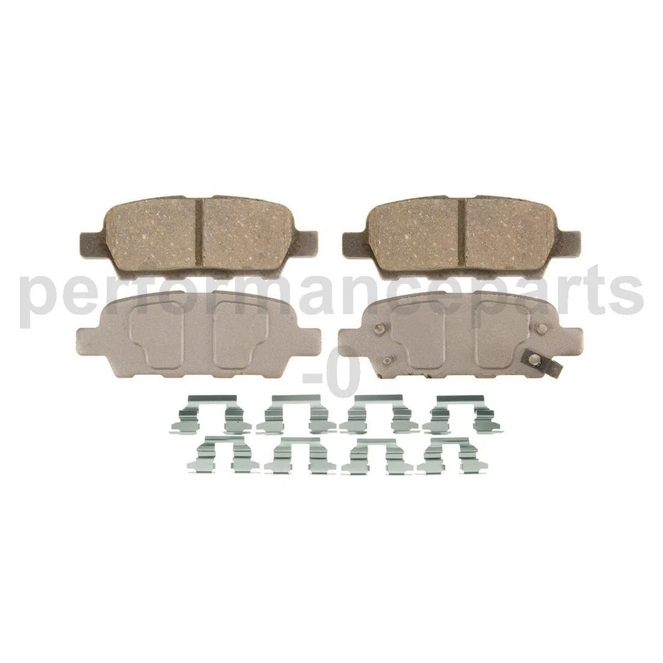 Juego de pastillas de freno de disco trasero rotor de freno de disco para Nissan Juke 2014-2015 Foto 3 de 4