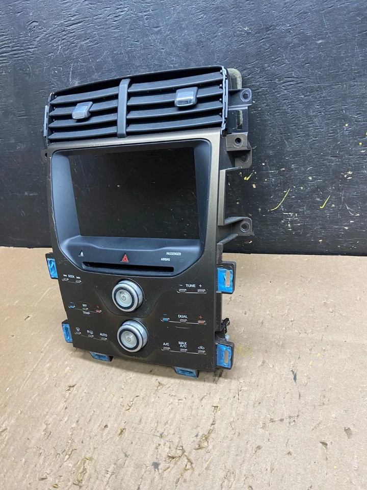 Ford Edge 2011-2014 calefacción climatización radio CD control tablero bisel t6141 DG Foto 2 de 4