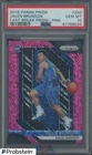 2018 Panini Fast Break Pink Prizm #250 Jalen Brunson RC Rookie 29/50 PSA 10