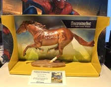 Secretariat Breyer New In Box Ron Turcotte Signed 73 Triple Crown  w/Coa