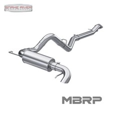 MBRP 3" Cat Back High Clearance Exhaust for 21-25 Ford Bronco 2.3L 2.7L S5237AL