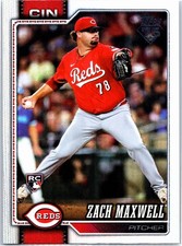 2026 Topps #143 Zach Maxwell Rainbow Foil