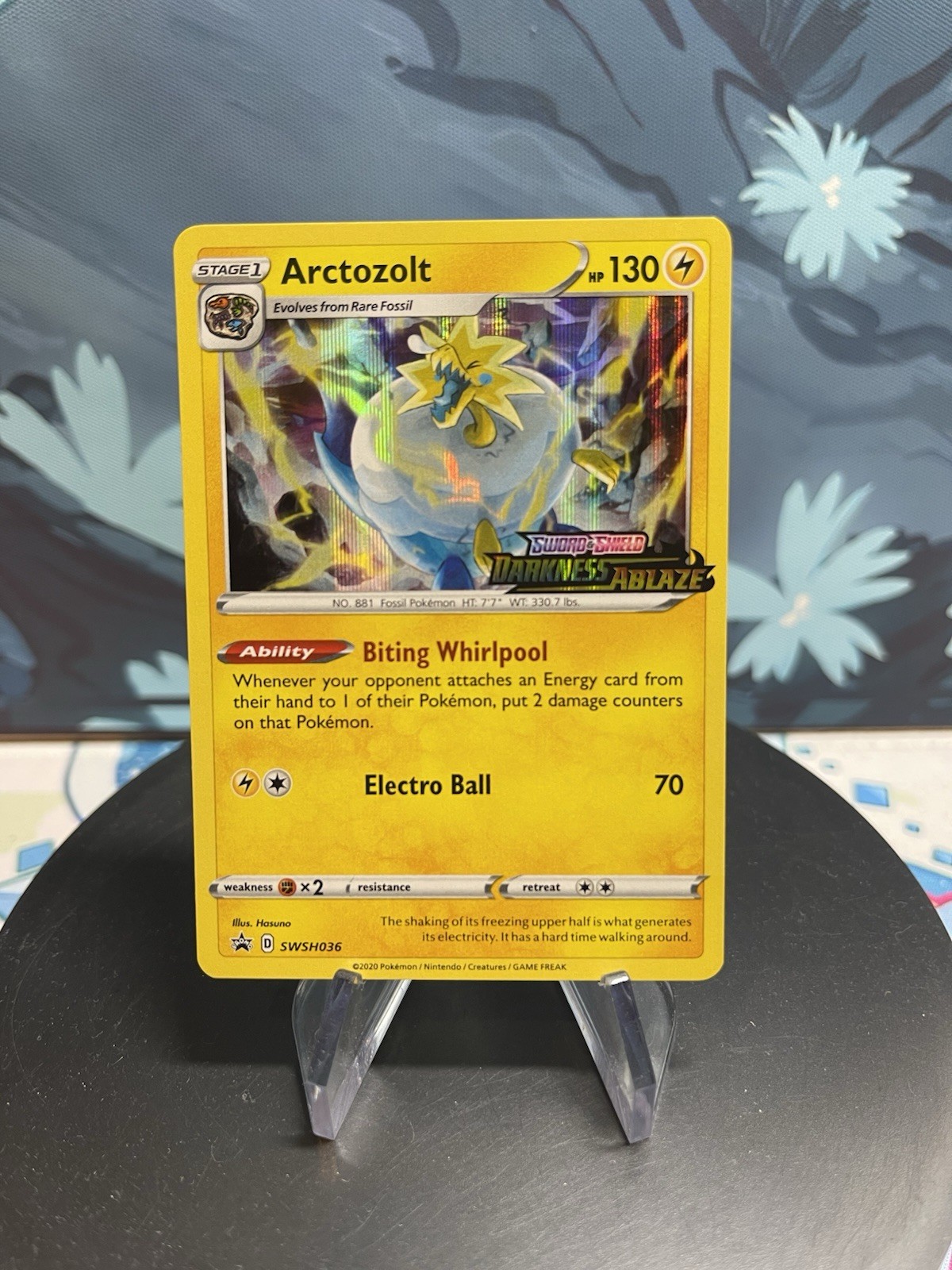 Pokemon Arctozolt  (Prerelease) SWSH036 SWSH: Sword & Shield Promo Cards Holo NM