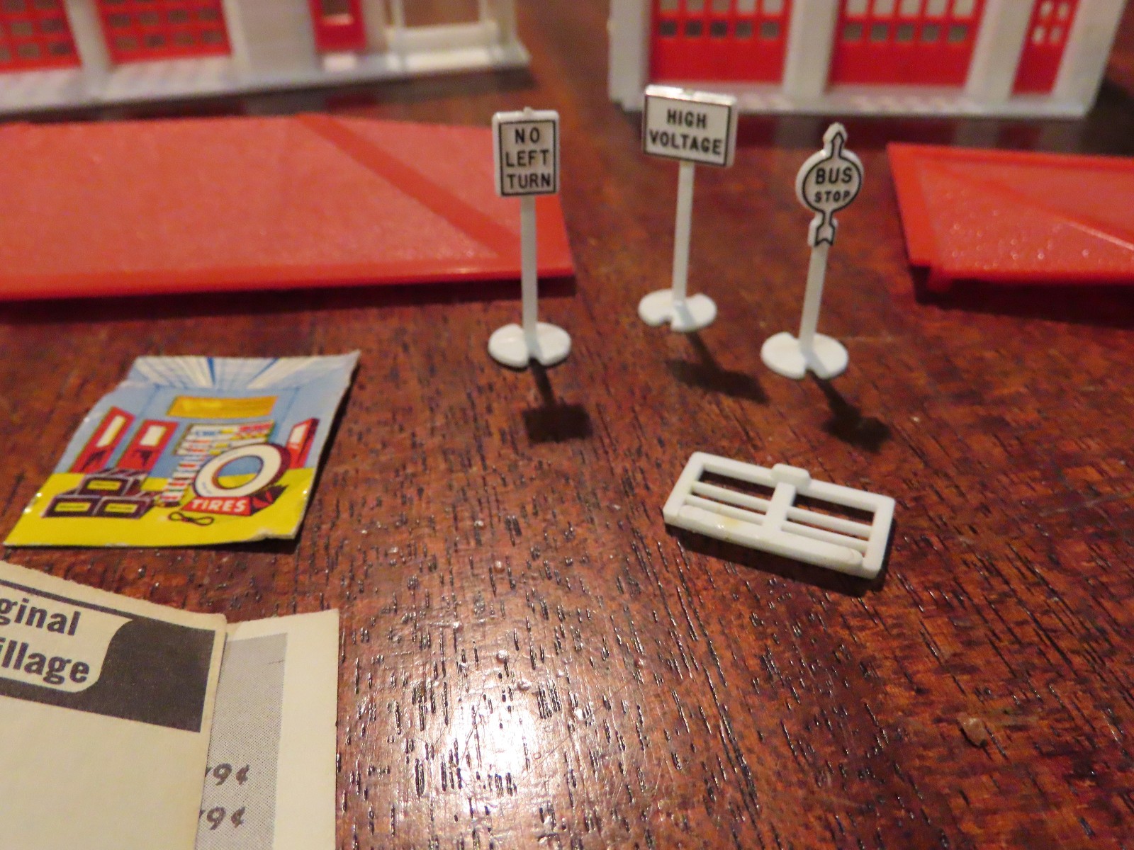 Plasticville Fire House HO Scale Replacement Parts