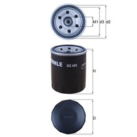 ÖLfilter Mahle OC 495 FüR Smart Forfour
