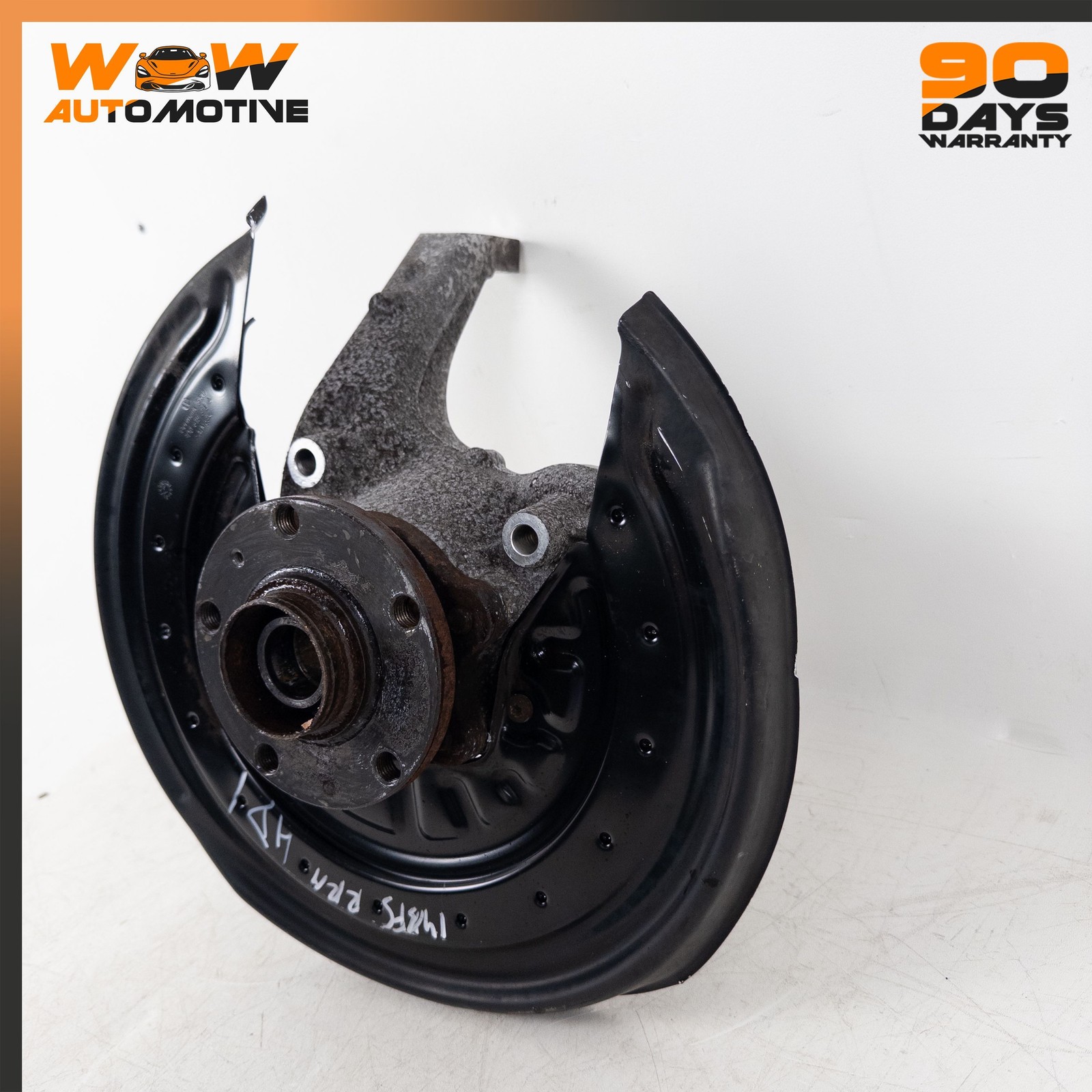 14-19 BENTLEY FLYING SPUR REAR RIGHT PASSENGER SIDE SPINDLE KNUCKLE HUB OEM