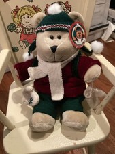 Starbucks Coffee Co. 42nd Edition Winter Holiday Bearista Bear Plush 2005 10"