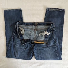 Lucky Brand 363 Vintage Straight Mens Jeans 36x30 Blue Denim Classic Fit