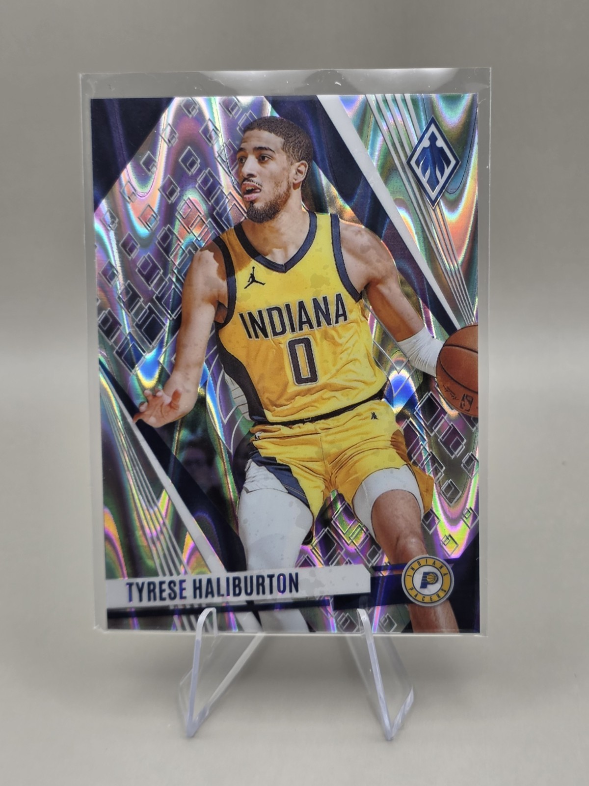 2023-24 PANINI PHOENIX #296 KEYONTE GEORGE SILVER SEISMIC 28/125 - Utah Jazz