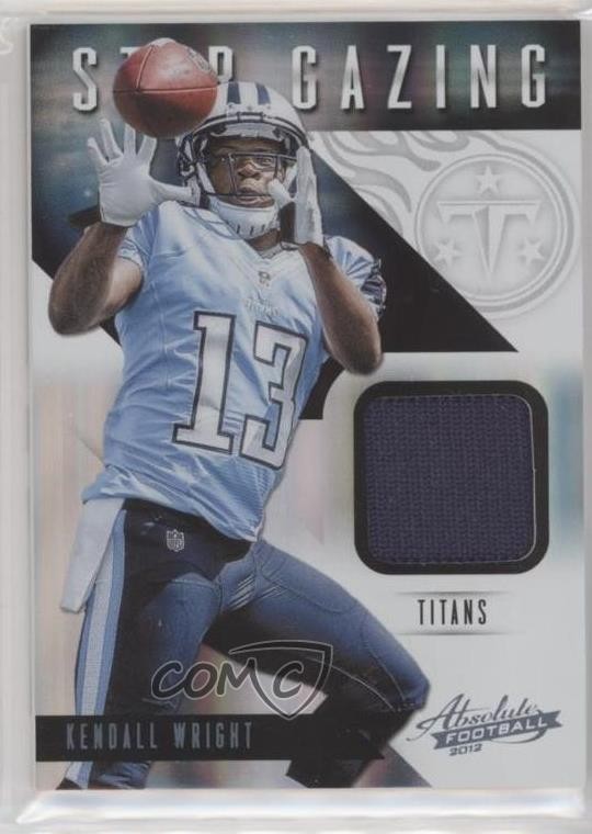 2012 Absolute Star Gazing Materials Prime 11/49 Kendall Wright #19 Rookie RC i5f