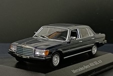 1/43 Mercedes-Benz 450 SEL 6.9 W116 S-Class blue 1975 Minichamps