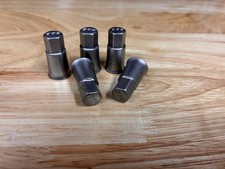 Gray Bbs Motorsport Tire Valve Cap Set 5 Used Vw Bmw Audi Porsche