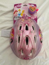 Disney Princess Bike Helmet  bell set - Protection Girl Value Pack Ages 5 NEW