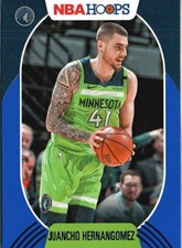 2020-21 Hoops #16 Juancho Hernangomez Blue