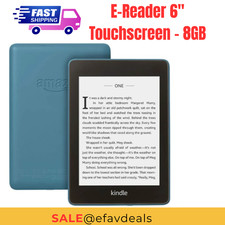 NEW Amazon Kindle Paperwhite 10th Gen 8GB, Wi-Fi, 6" - STEEL BLUE - Waterproof