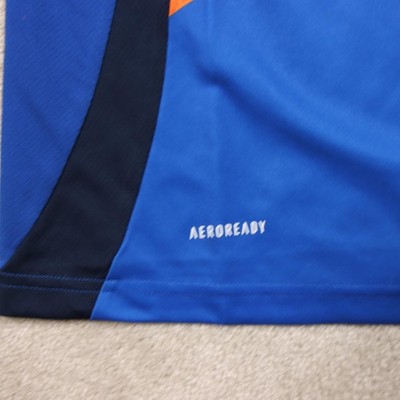 FC Cincinnati Jersey Womens Medium Blue MLS Soccer Mercy Health