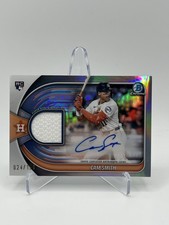 2025 Bowman Chrome Cam Smith RC Auto Relic /150 #BCAR-CS Astros Patch