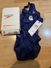 Speedo Women's Performance Racing swimsuit Navy Size 28