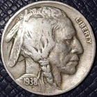 1938 D Buffalo Nickel (F) : Comb. Shipping