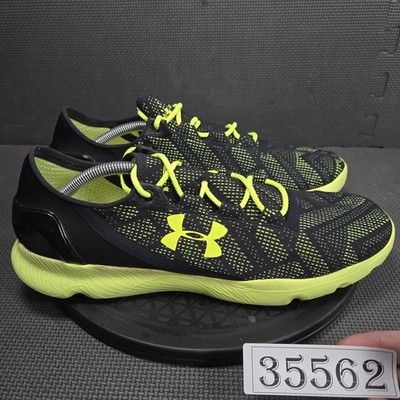Under Armour Speedform Apollo Shoes Mens Size 13 Black Sneakers 1252287-002