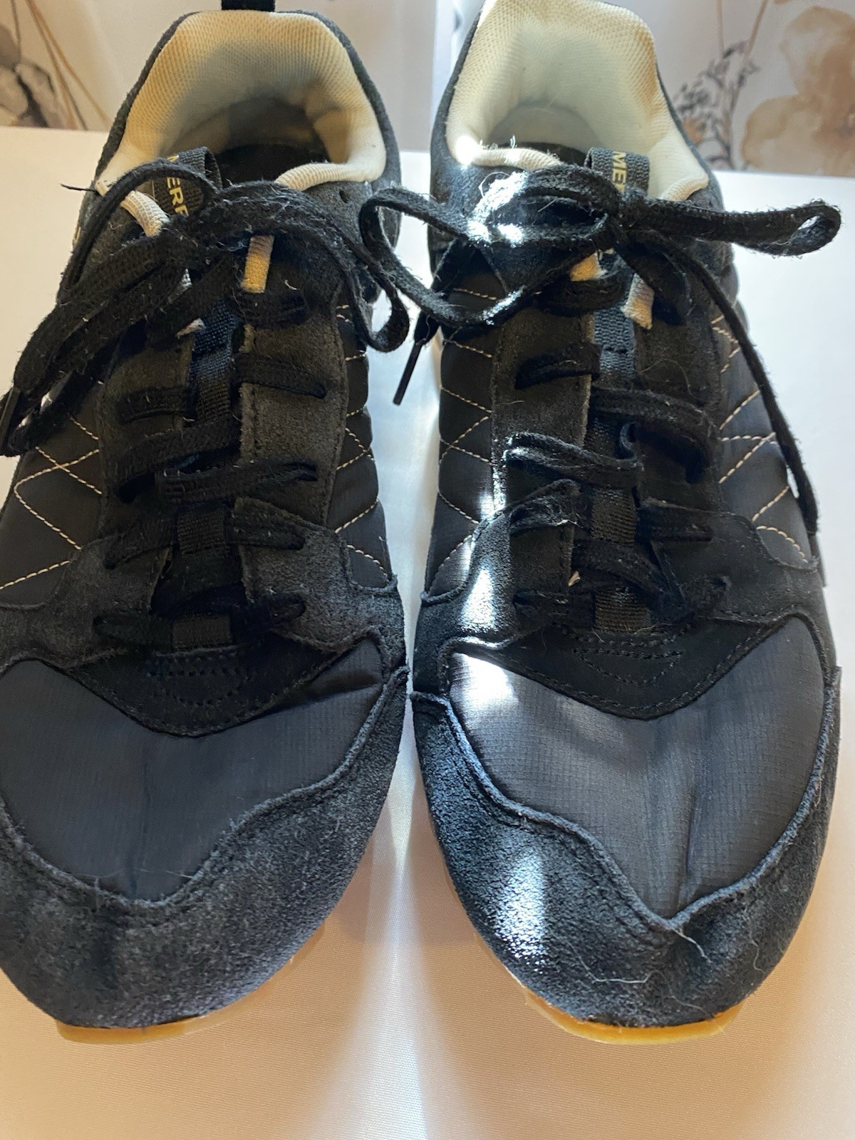 Women's Blue Alpine Merrell Sneakers Size 8 - Lightweight Comfort Hiking Shoes