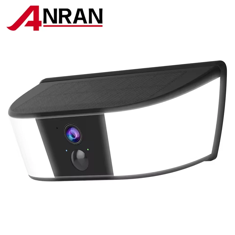 ANRAN 3MP Waterproof Two-Way Audio PIR 355° Solar WiFi Surveillance Camera - Image 2 of 4