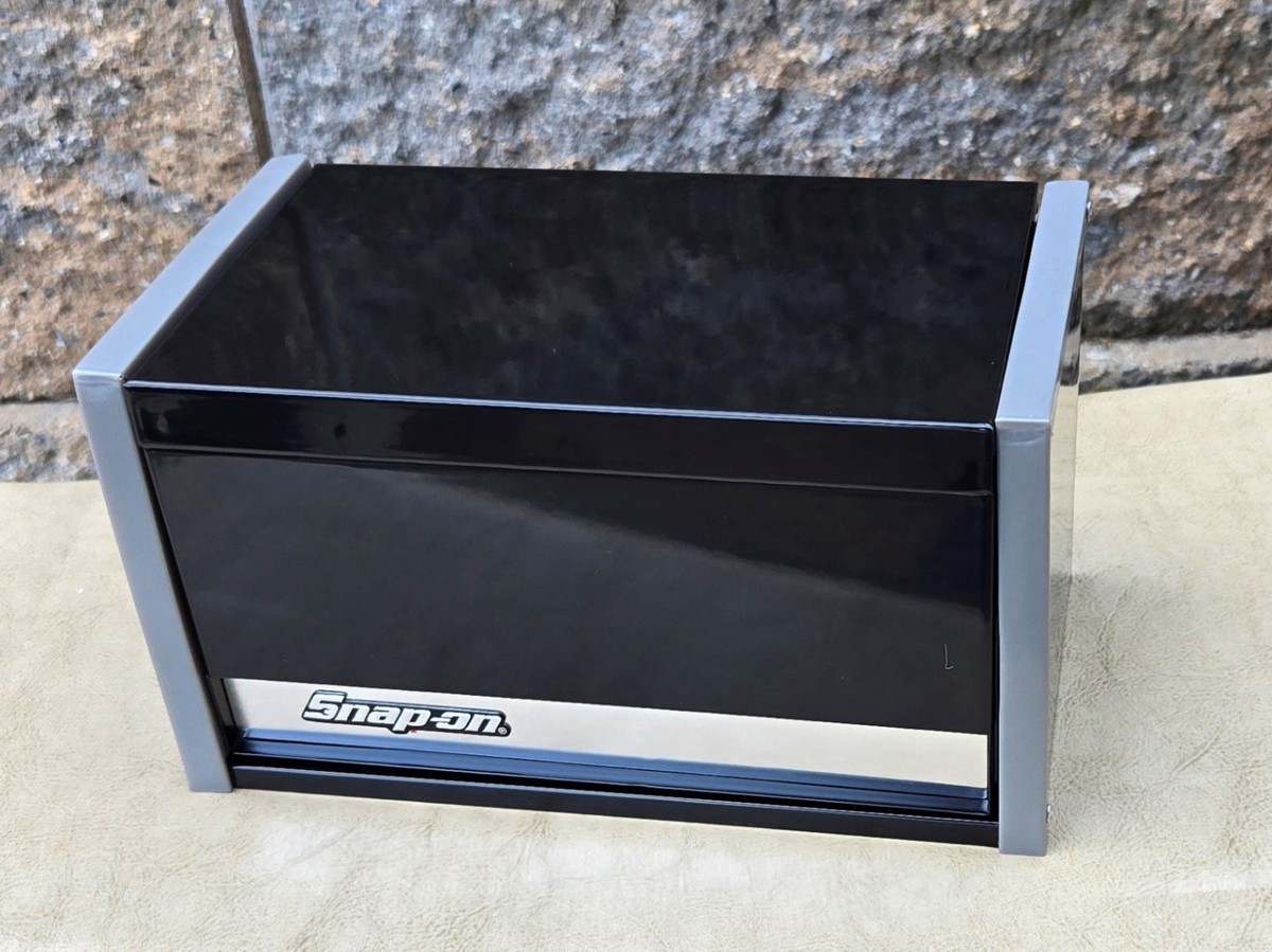 Snap-On New Gloss BLACK Miniature Top Tool Box Base Cabinet Mini