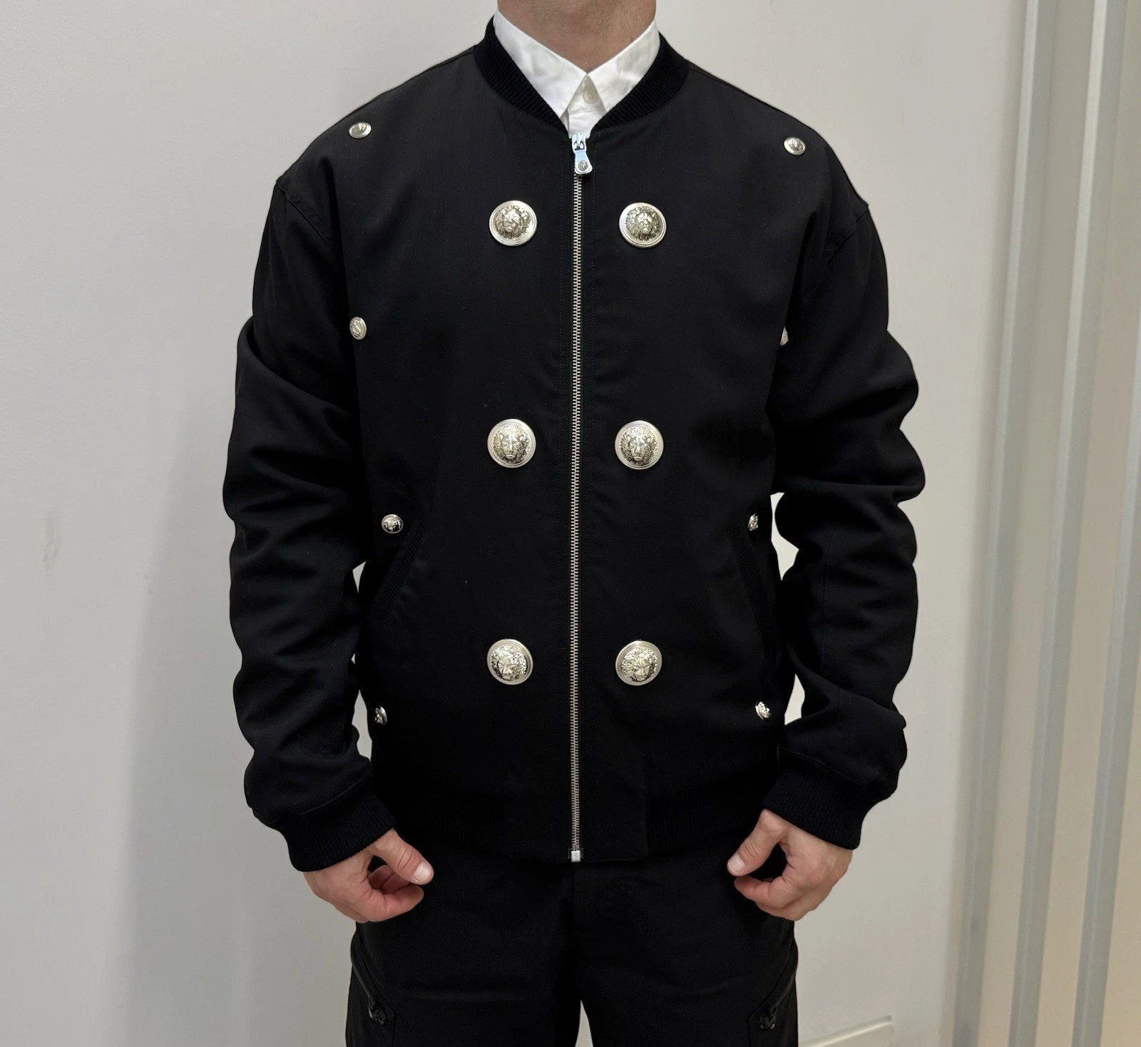 Versace Versus Mens Bomber Jacket Size 50 - product detail image 1