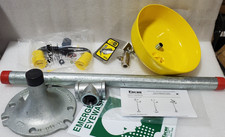 Encon 01030302 Eyewash Facewash STATIONS Assembly Dual Stream 1/2", ABS, 3.2 GPM