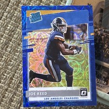 2020 Donruss Optic #196 Joe Reed Blue Scope