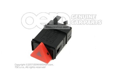Volkswagen Original Hazard warning light switch relay turn signal/emerg.light