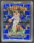 2023-24 Panini Select Victor Wembanyama RC Blue Flash Prizm Concourse #/99 Spurs