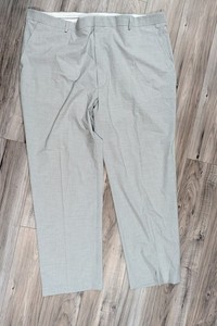 Men's JF J. Ferrar Dress Pants Gray 48 X 32