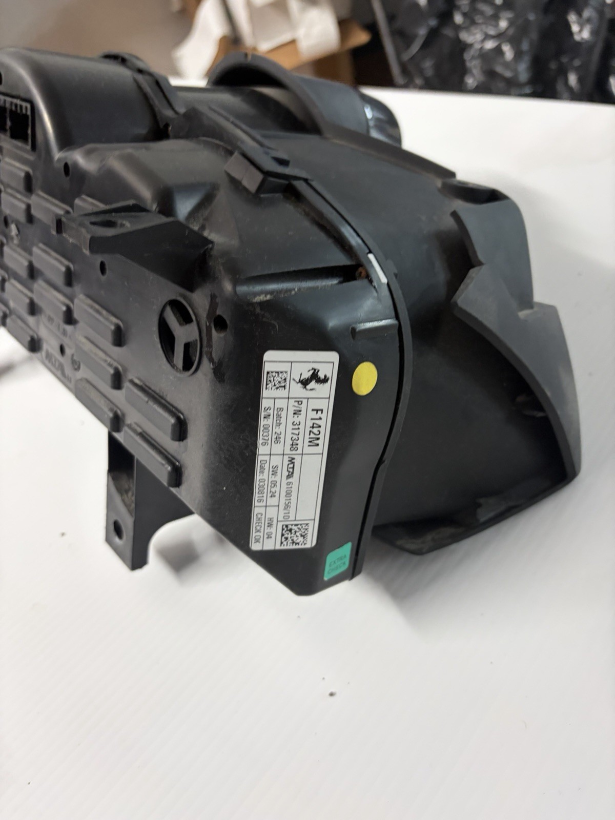 Ferrari 488 2016-2019 Instrument cluster Red P/N 61001456710