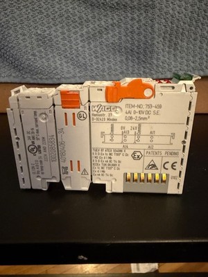 WAGO 750-459 Analog Input 4AI 0-10V  DC  S.E.