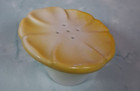 Vintage Ceramic Buttercup Yellow Daisy Shaped Flower Salt And Pepper Shakers — photo 9