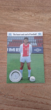 JARI LITMANEN # AJAX / BARCELLONA / LIVERPOOL / FINLANDIA - CARTOLINA AUTOGRAFATA (9)