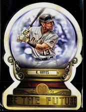 Ke'Bryan Hayes 2022 Topps Gypsy Queen Crystal Gazing Die Cut Pittsburgh Pirates