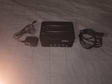 StarTech SATDOCK2REU3 USB 3.0 Dual SATA HDD SSD Dock Standalone Cloner Eraser