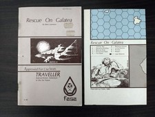Traveller RPG Rescue on Galatea 1982 FASA inc...