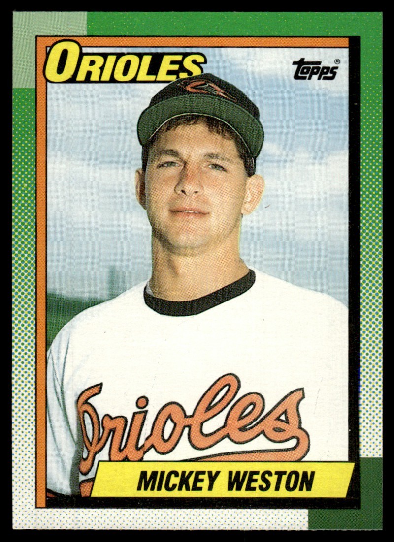 1990 O-Pee-Chee by Topps Mickey Weston Baltimore Orioles #377