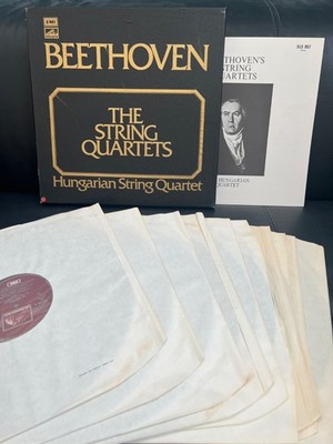 HUNGARIAN STRING QUARTET/Beethoven - 10 LP Box -Vinyl:M / Cover:VG+