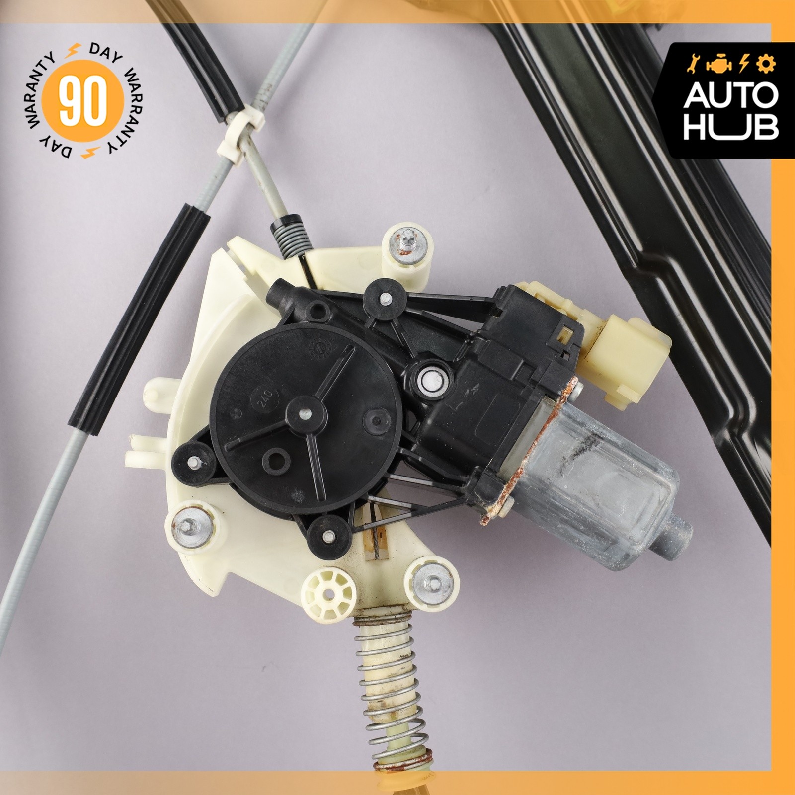 17-24 Maserati Levante M161 Rear Left Window Regulator Motor 670104206 OEM 89k